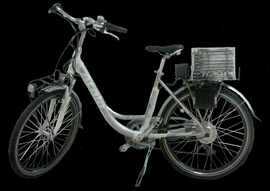 Dimostratore odierno Un modulo della batteria con I-BM 2 S installato su bicicletta a pedalata assistita Modulo Modulo di telemetria per monitoraggio