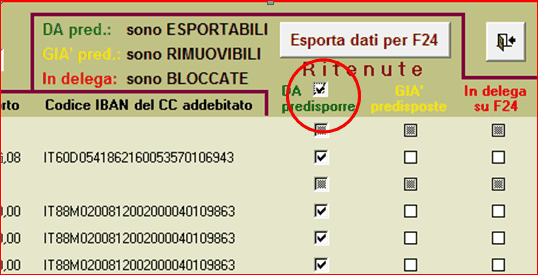 196 Conoscere RipartoIG - manuale d'uso per evidenziare le ritenute di tutti i sostituti d'imposta occorre selezionare l'opzione "TUTTI i Condomini".