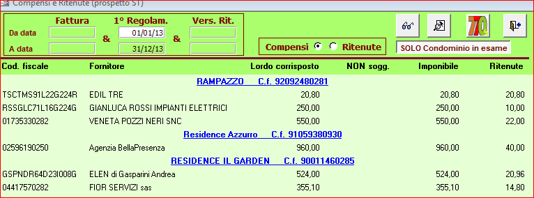 210 Conoscere RipartoIG - manuale d'uso Quadro LD Dopo aver impostato i flag descritti procedere con la creazione del file telematico. 8.