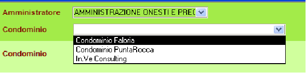 Lo Stabile 3 41 Lo Stabile Percorso Successivo modulo per inserimento nuovo condominio Priorità Anagrafi \ Stabili Anagrafi\Amministrati Anagrafi\banche e CC L archivio Stabili consente di generare o