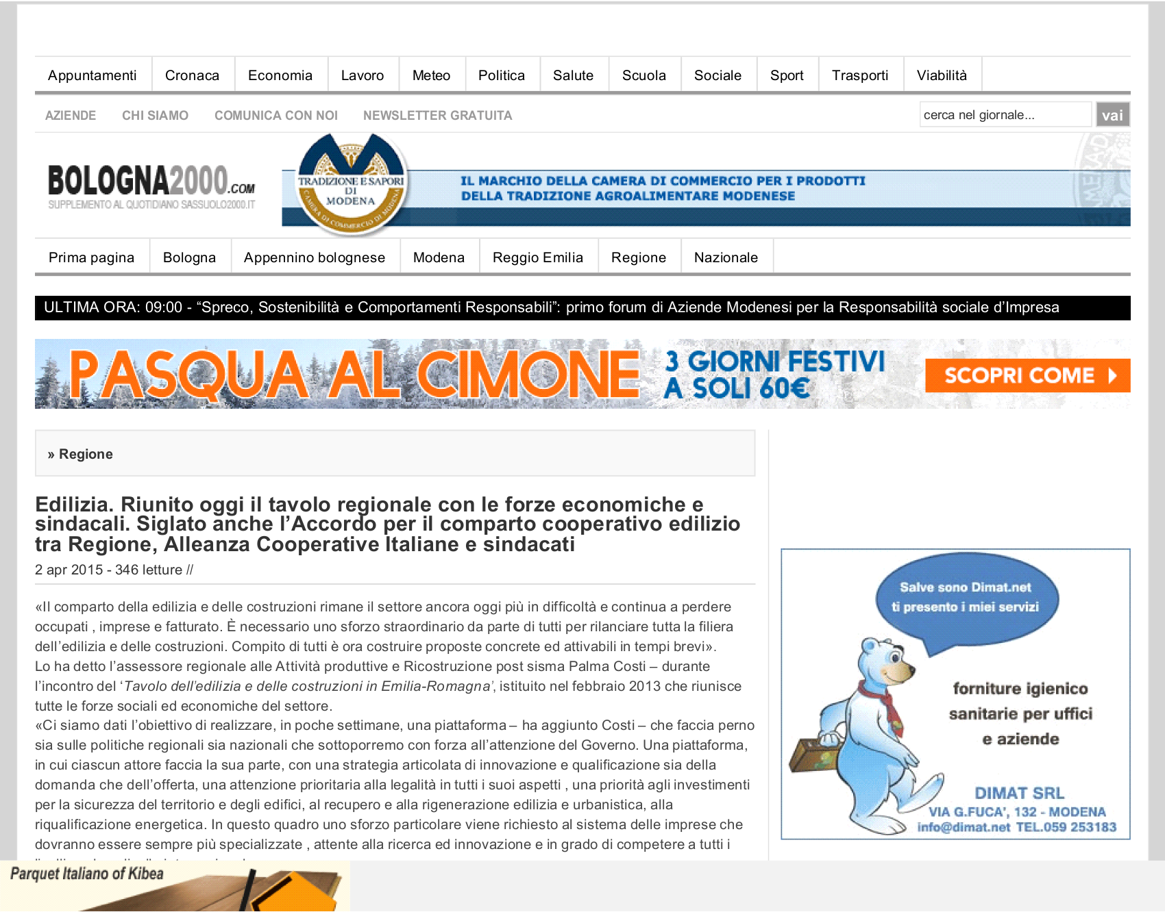 Articolo pubblicato sul sito bologna2000.com Più : www.alexa.com/siteinfo/bologna2000.com Estrazione : 02/04/2015 18:49:35 Categoria : Attualità regionale File : piwi-9-12-107796-20150402-1993693044.