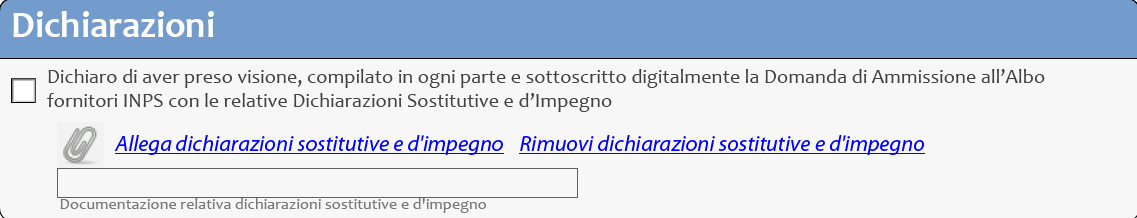 E) Regioni All interno della sezione sarà possibile indicare il territorio in cui l Operatore si rende disponibile erogare le prestazioni contrattuali.