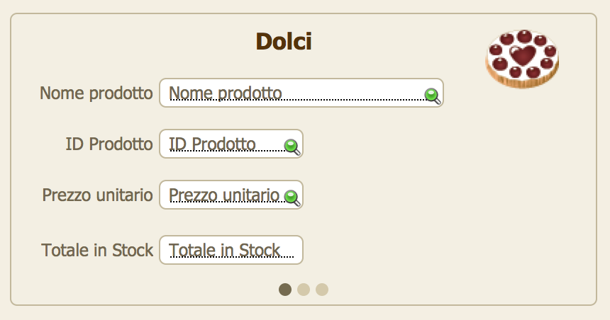 Capitolo 3 Progettazione e creazione delle soluzioni 71 1 Per creare un controllo slide, nel modo Formato scheda, selezionare il menu