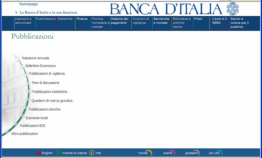 Tipi di navigazione A B C D E A1 A2 D1 D2 D3 A2.1 A2.2 A2.3 navigazione orizzontale navigazione trasversale navigazione verticale : La navigazione del sito è adeguata?