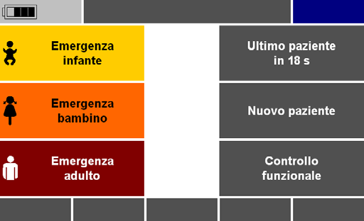 Nella versione dell'apparecchio con misurazione della CO 2, possono essere visualizzate le seguenti varianti di visualizzazione: pressione, flusso pressione, CO 2 pressione, flusso, CO 2 pressione,