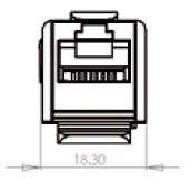 rispetterà la condizione che la distanza tra il pannello di permutazione all interno dell armadio a rack di piano e la presa della postazione di lavoro sia al massimo di 90 metri.