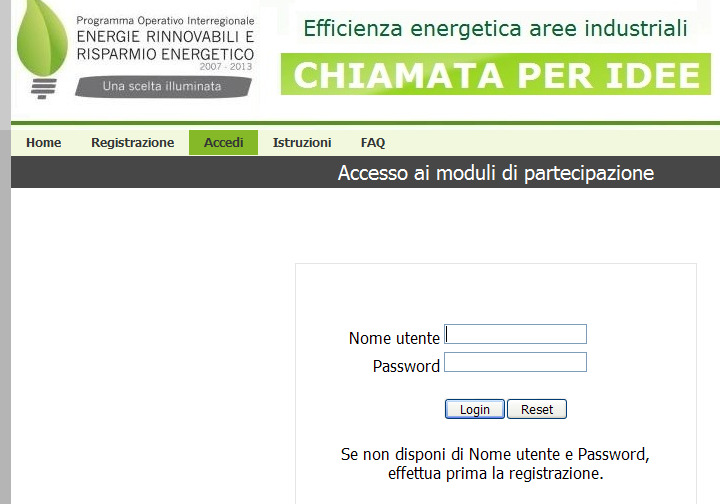 Se il Sistema di imprese desidera compilare anche il modulo dell azienda deve spuntare il campo compilazione centralizzata.