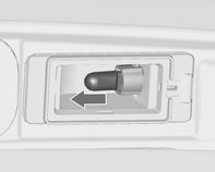 Cura del veicolo 235 2. Tirare per rimuovere la lampadina dal portalampada. 3. Sostituire la lampadina e inserirla nel portalampada. 4. Spingere il coperchio nell'alloggiamento.