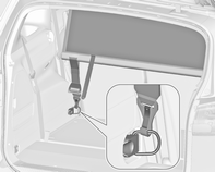 Oggetti e bagagli 91 Rete divisoria davanti al portellone posteriore Rete di sicurezza La rete di sicurezza può essere montata dietro i sedili della seconda fila o quelli anteriori.