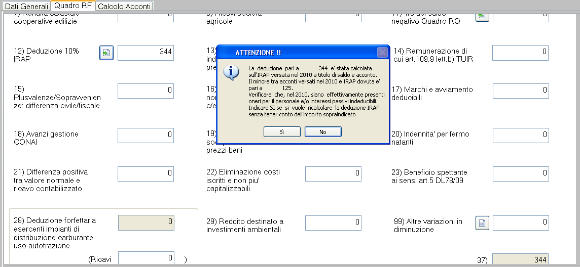 Note di Rilascio Utente - Tutti gli Applicativi11.20.10 Modello Unico Persone Fisiche Tabulato ASCII Sul tabulato ASCII è stata aggiunta la colonna relativa alla compilazione del Modello ICI.