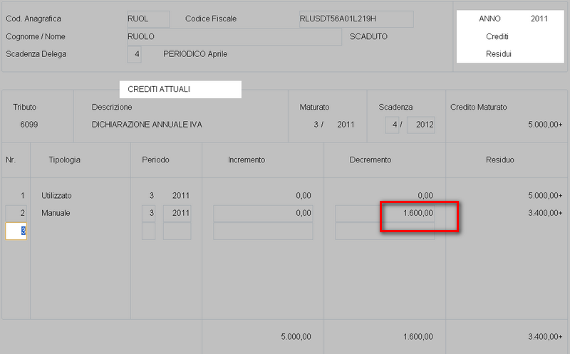 La procedura che permette di compensare i debiti erariali iscritti a ruolo con i crediti erariali presenti in archivio, utilizzando il modello F24 - Accise, sarà disponibile con un prossimo rilascio.