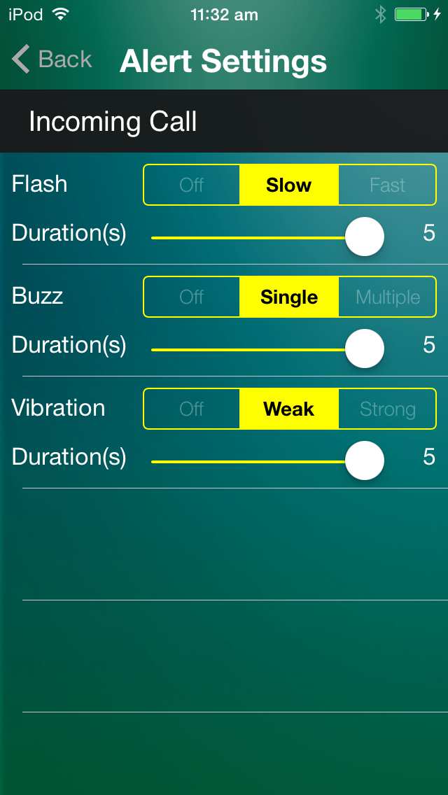 12. Impostazione segnali d avviso Gli avvisi per le nuove notifiche in entrata sono personalizzabili nell Alfex Smartphone App. 1. Apra l Alfex Smartphone App dal suo dispositivo ios. 2.