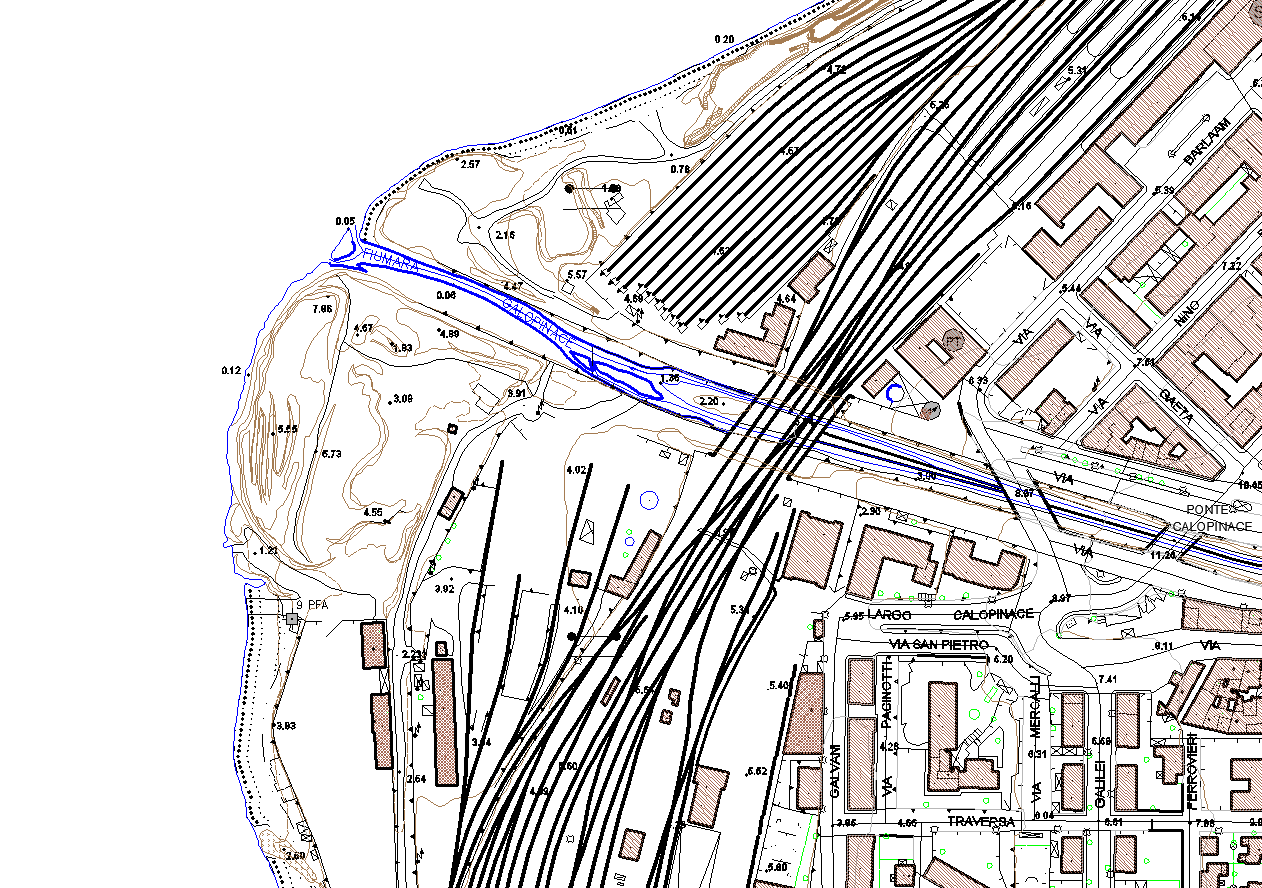 Fig. 1.2 Stralcio dell elemento 601082 della Carta Tecnica Regionale Fig. 1.3 Stralcio del Foglio n.