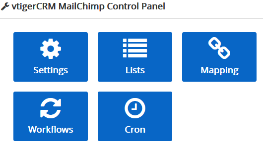 1. Introduzione Il modulo Mailchimp Sync è un estensione per il CRM vtiger con la funzione di tener sincronizzato il vostro CRM con il vostro account Mailchimp.