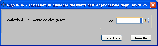 "Prelevo Adeguamento agli Studi di Settore (S)" la procedura riporta il valore dell Adeguamento agli Studi di Settore.