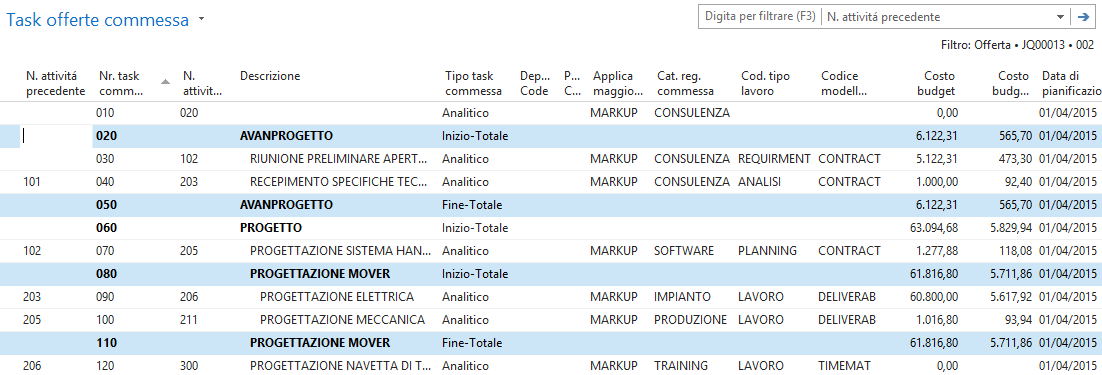 IEM Gestione Commesse