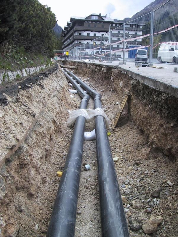 L impianto di San Martino di Castrozza La rete Caratteristiche: lunghezza ca.