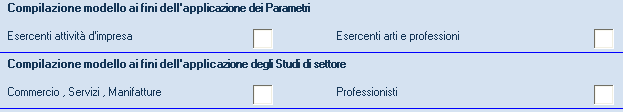 Tramite il tasto la procedura converte il codice ATECOFIN 2007 nel codice ATECOFIN 2004 e ATECOFIN 1993.