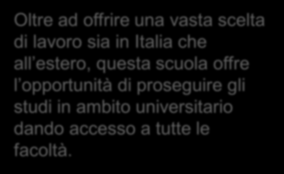 Studiare all Athena è una certezza per il mondo del settore turistico.