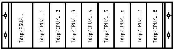 Con questa soluzione vengono garantite le funzioni base di protezione: - acquisizione dei segnali dei sensori (accelerometri, velocimetri, sonde di prossimità) - fornitura di segnale analogico (4 20