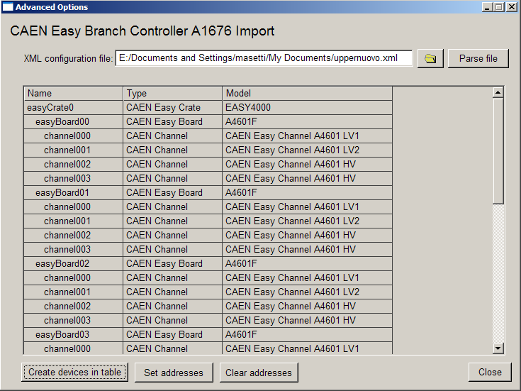 5.3 Implementazione del sistema EASY all'interno di JCOP 83 Figura 5.