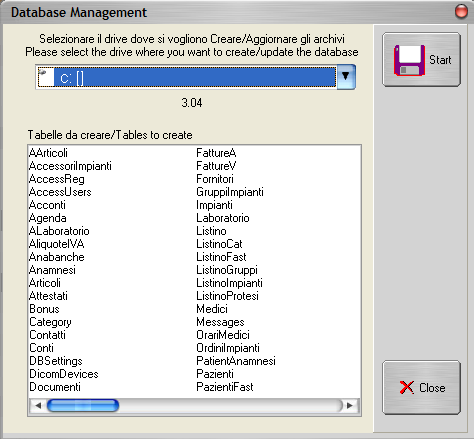 Pag. 118 Rigenera Archivi NOTA: La rigenerazione degli archivi esegue una copia di sicurezza dei dati prima della effettiva rigenerazione.