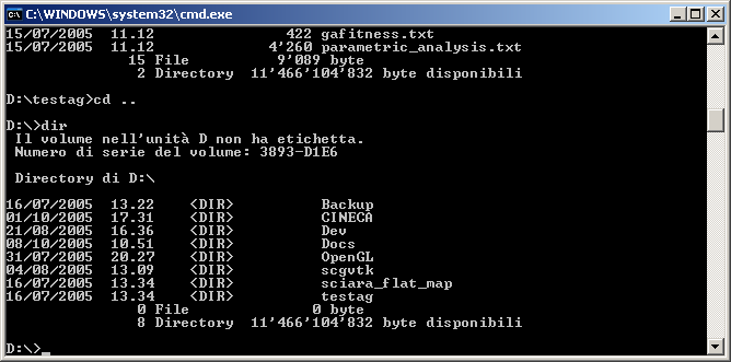 Introduzione all Informatica Scienze Naturali / Restauro - Facoltà SMFN - Unical 9 più famoso è senz'altro il MS-DOS della Microsoft. Esiste anche una versione libera del dos, denominata: FreeDOS.