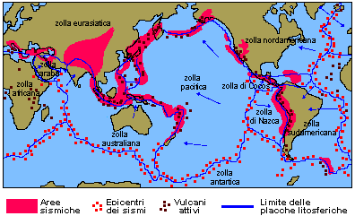 Esercizio 2 L immagine seguente viene denominata grafico perché disegna le linee delle aree sismiche nel mondo, ma potrebbe essere una mappa in quanto rappresenta le informazioni su un