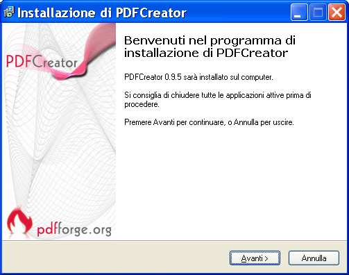 6. INSTALLAZIONE ED UTILIZZO PDFCreator CON SIGMA NEMHO Una volta scaricato