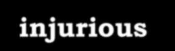 do not lose (APA, 2006) Do not lose: -Signs of self-injurious