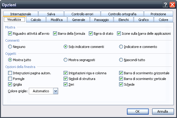 Abilitare le Macro SITA v1.0 è stato implementato utilizzando Macro di programmazione.