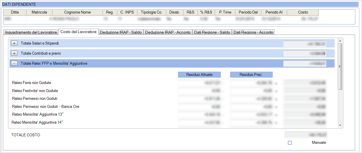 Wolters Kluwer Italia Costi