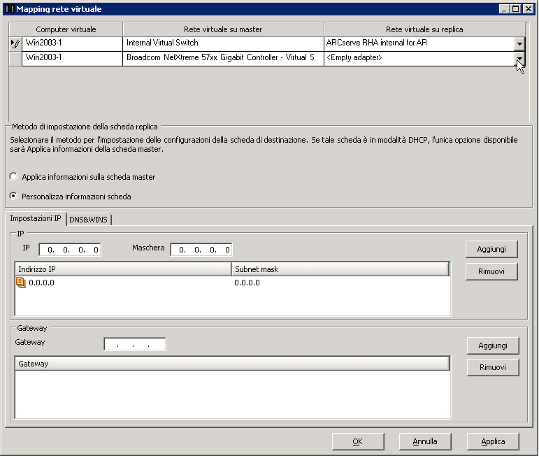 Replication e High Availability per Hyper-V 8. Modificare le proprietà in base alle esigenze e fare clic su Avanti.