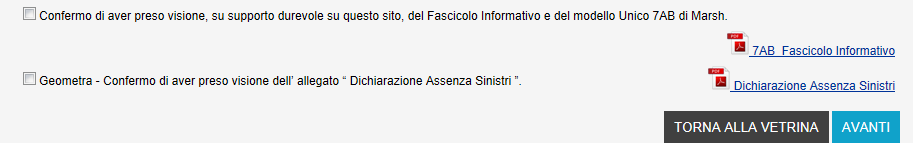 Si è giunti all area Quotazione Polizza Responsabilità Civile Professionale Completa Il primo step di navigazione è la Descrizione del rischio, per poi accedere a Configurazione prodotto e infine a