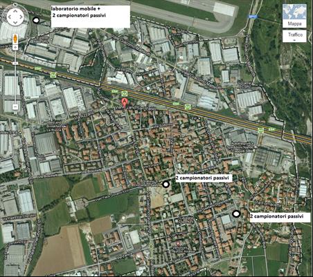 Figura 73. Confronto medie giornaliere di m+p xileni di Orio al Serio e Grassobbio con quelle rilevate in alcune stazioni della rete di rilevamento della qualità dell aria della provincia di Bergamo.