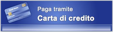 PAGAMENTO TRAMITE CARTA DI CREDITO 1. Selezionare il pulsante Paga tramite Carta di Credito. 2.