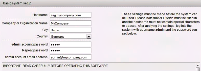 Proprietà di connessione della workstation: Indirizzo IP: Qualsiasi indirizzo compreso tra 192.168.2.1 e 192.168.2.99 Netmask: Immettere 255.