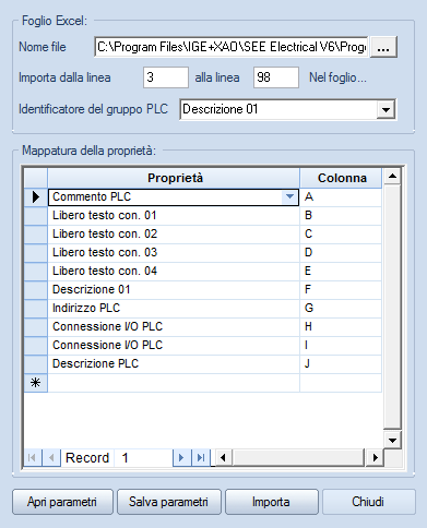 Gestione PLC avanzata - 55 Scegliendo a quale bit/indirizzo corrisponderà l ingresso selezionato, anche le altre informazioni collegate a questa saranno riportate automaticamente. 9.