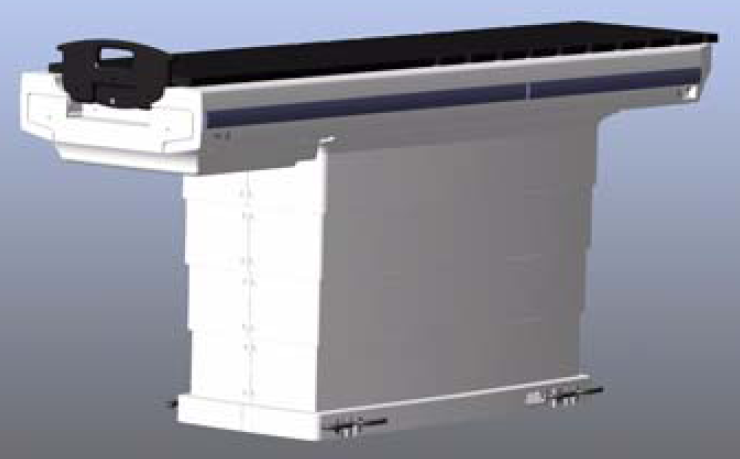 FASE 1 passo 2: scansione PET/CT in Medicina Nucleare con protocollo dedicato alla RT Table Top