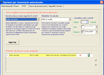 CRITERI DI VALORIZZAZIONE Premessa Il presente documento affianca quello inviato a gennaio 2009 (Inventario.