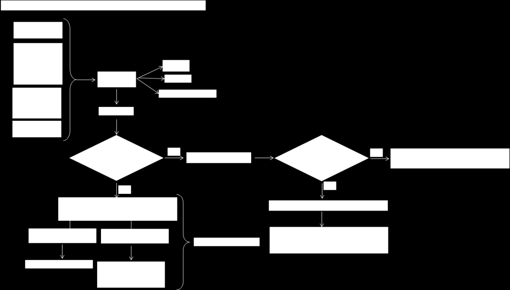 Figura 2 Schema di flusso che guida l