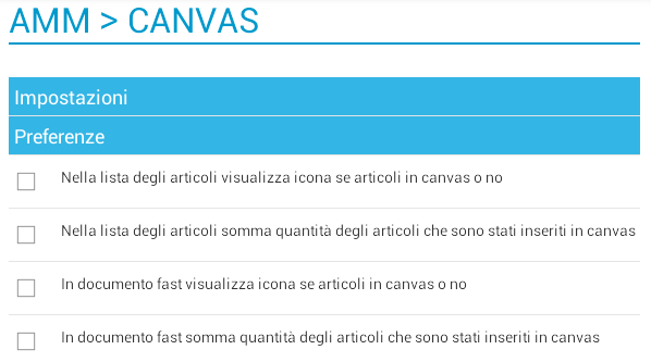 29 APP - Si può impostare la visualizzazione della tastiera in automatico in fase documento senza la selezione da parte dell'operatore - impostare la pulizia del filtro di