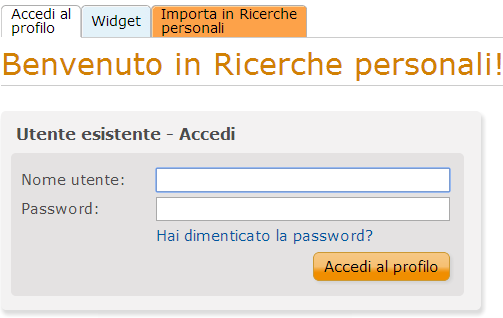 disciplinare soffermandoti con il cursore su ogni icona 3. Scegli la ricerca avanzata per costruire ricerche complesse 4.