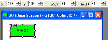 Manuale di riferimento GTWIN 3.5 Barra dimensioni/coordinate 3.