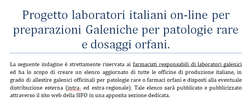 Progetto Laboratori