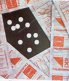 1960: Caso Contergan TALIDOMIDE: farmaco commercializzato come assolutamente sicuro ma