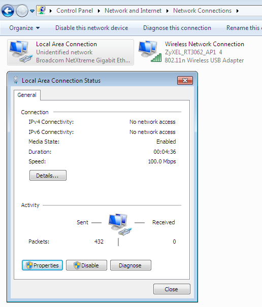 Appendix B Setting Up Your Computer s IP Address Nota: In questo procedimento cliccare