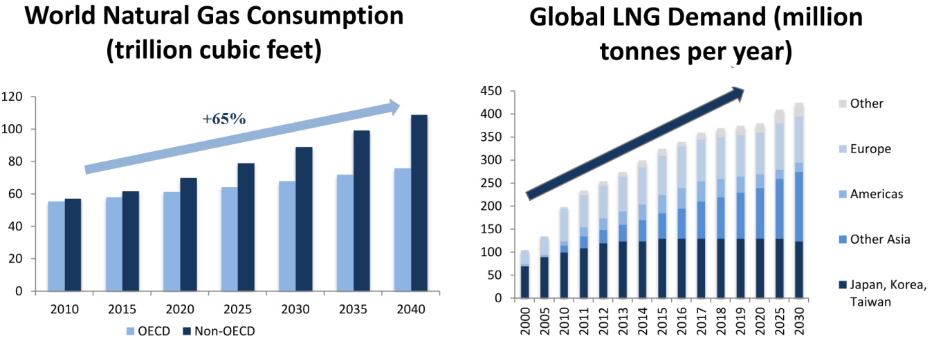 LNG Il 2013 ha vissuto numerosi eventi in grado di incidere, anche pesantemente, sul mercato del trasporto di LNG.