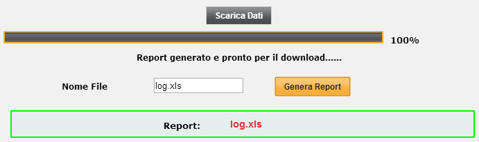 Figura 48 - Selezione dispositivi La schermata del menù Crea report si suddivide come: 1.