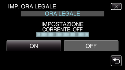 Preparazione Impostazione dell orologio sull ora locale durante un viaggio Impostare la data e ora locali selezionando la destinazione del viaggio in IMPOST AREA all interno di REG OROL Ripristinare